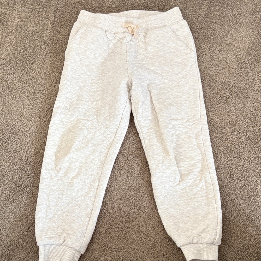 Janie and Jack Cream Sweatpants for Kids